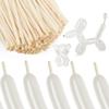 100Pcs Clear 260 Balloons Clear Long Balloons for Tying Balloon Arch Balloon Animals Thick Latex for Magic Clown Wedding Birthday Party Decorations view 1