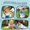 2-Pack Kids Walkie Talkies with Video Calling, No Wi-Fi Needed for 2-Way Video Chat, Rechargeable Handheld Video Intercom for Indoor Outdoor Play, Camping, Gift for Boys Girls Ages 3-12 (Blue/Pink) view 2