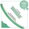 100Pcs Dark Green 260 Balloons Long Balloons for Tying Balloon Arch & Twisting Balloon Animals, Thick Latex for Magic Clown Wedding Birthday Party Decorations view 3