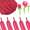 100Pcs Rose Red 260 Balloons Long Balloons for Tying Balloon Arch & Twisting Balloon Animals, Thick Latex for Magic Clown Wedding Birthday Party Decorations view 1