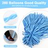 100Pcs Light Blue 260 Balloons Long Balloons for Tying Balloon Arch & Twisting Balloon Animals, Thick Latex for Magic Clown Wedding Birthday Party Decorations view 2