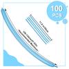 100Pcs Light Blue 260 Balloons Long Balloons for Tying Balloon Arch & Twisting Balloon Animals, Thick Latex for Magic Clown Wedding Birthday Party Decorations view 3