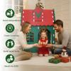 Kids Playhouse Kitchen Theme, Indoor Outdoor EVA Play House for Toddlers, Soft Foam Playhouse for Kids Outdoor & Indoor Pretend Play, Easy Assembly Play House Outside (Red Green White, Style 3) view 2
