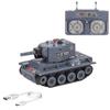 ConsoleXpress RC Battle Tank, 1/64 Scale 2.4Ghz Remote Control Military Tank Vehicles with Infrared Shoot, 330 Rotating Turret and Sound & Lighting view 1