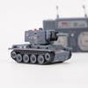 ConsoleXpress RC Battle Tank, 1/64 Scale 2.4Ghz Remote Control Military Tank Vehicles with Infrared Shoot, 330 Rotating Turret and Sound & Lighting view 2
