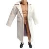 1/12 Scale Clothes Wired Faux Leather Windbreak Coat for 1:12 6inch Action Figure Doll (White) view 1