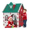 Kids Playhouse Kitchen Theme, Indoor Outdoor EVA Play House for Toddlers, Soft Foam Playhouse for Kids Outdoor & Indoor Pretend Play, Easy Assembly Play House Outside (Red Green White, Style 1) view 1