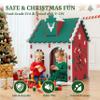 Kids Playhouse Kitchen Theme, Indoor Outdoor EVA Play House for Toddlers, Soft Foam Playhouse for Kids Outdoor & Indoor Pretend Play, Easy Assembly Play House Outside (Red Green White, Style 1) view 3