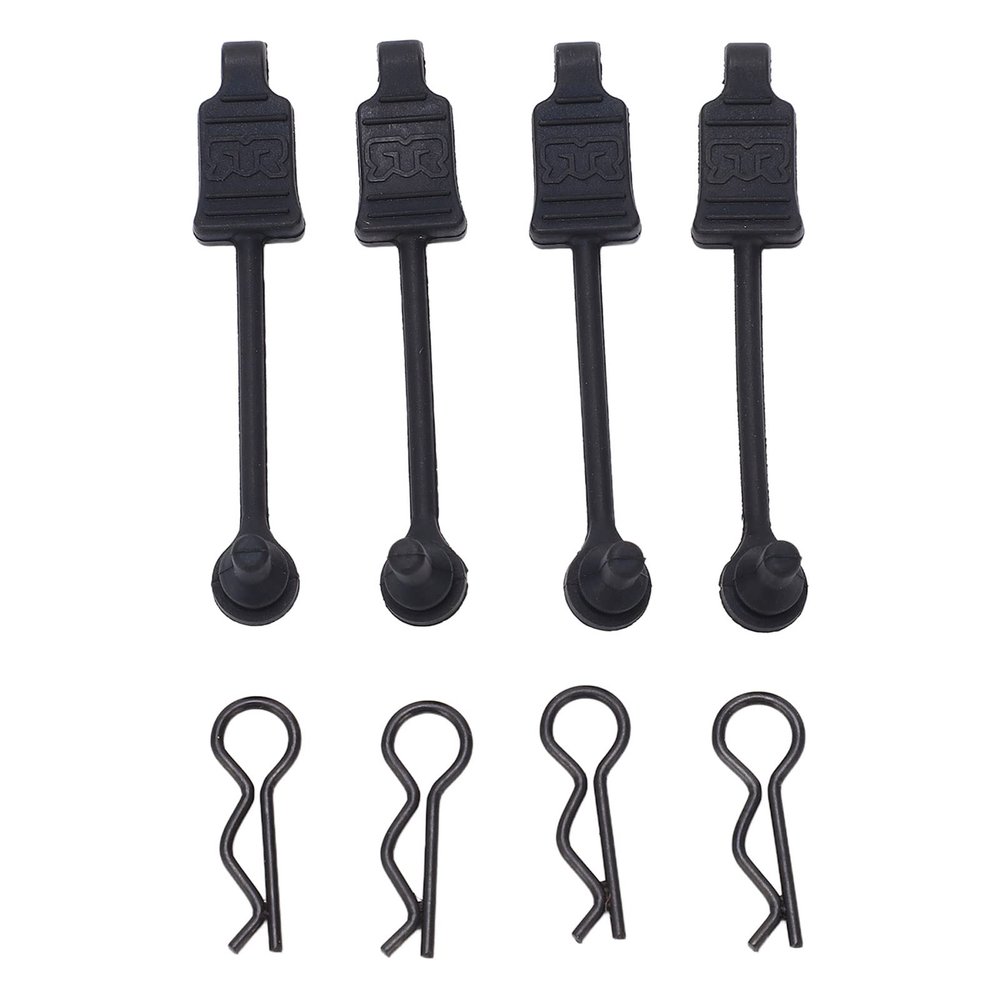 Drfeify 4PCS RC Car Body Clip Retainer, RC Shell Fixed Buckle Lock for 1/10 Remote Control Car
