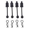 Drfeify 4PCS RC Car Body Clip Retainer, RC Shell Fixed Buckle Lock for 1/10 Remote Control Car view 1