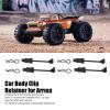 Drfeify 4PCS RC Car Body Clip Retainer, RC Shell Fixed Buckle Lock for 1/10 Remote Control Car view 3