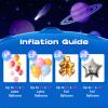 Hotwhip Helium Tank 13L Up To 50 Latex Balloons Helium Gas with Filling Valve, Balloon Protection Fluid, 50 Latex Balloons and Ribbons Included for Birthday, Wedding&Party view 3