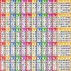 Harloon 20 Bingo Paper Game Cards 20 Books 4"x4" Disposable Cards Suit for Family Game Nights Large Groups Activities (Bright Color) view 1