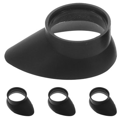 4pcs Rubber Eyepiece Covers - Binocular Eye Cups Replacement - Rubber Eyecups Eye Shields for 29- Microscopes Telescopes and Cameras Easy Viewing
