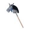 ROCK MY BABY Gray Hobby Horse, Plush Stick Horse with Award Ribbon, Age 3+ view 1