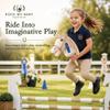 ROCK MY BABY Cream Hobby Horse, Plush Stick Horse with Award Ribbon, Age 3+ view 3