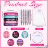 Cunno 200 Pcs Women's History Month Accessories Set Include Women Empowerment Feminist Silicone Bracelet Pens Pins Gift Bags for Campaign Support Female Awareness Inspirational Party Decor supplies view 2