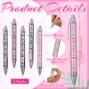 Cunno 200 Pcs Women's History Month Accessories Set Include Women Empowerment Feminist Silicone Bracelet Pens Pins Gift Bags for Campaign Support Female Awareness Inspirational Party Decor supplies view 4