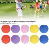 POENVFPO Children, Lightweight Kid Toy Ball Foam Ball 60mm, Yellow Blue Orange Purple Pink for Indoor Outdoor Practice view 4