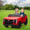 24V Kids Ride on Car with Remote Control 2 Seater Electric Vehicle Licensed Cadillac Ride on Toy for Toddlers 4 Wheeler Truck with Spring Suspension, LED Lights, Music, Red view 2