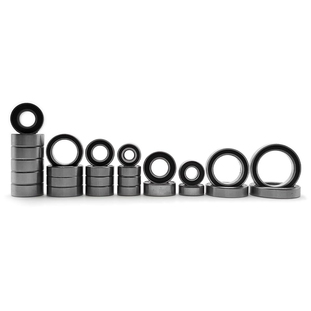 AMZRC 26Pcs Front & Rear Axle Bearings Kit for Traxxas 1/10 TRX4 Defender Bronco Sport Blazer Rc Crawler Car Part