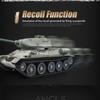 Soviet T-34/85 RC Tank that Shoots BBS, 1:16 Scale 2.4G Full-Proportional RC Tank with Sound, Light & Smoke Effects and Infrared Battle System, Indoor and Outdoor Play, Gift for Adult (RTR) view 4
