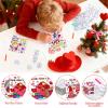 24Pcs Valentines Day Crafts Gifts Kits for Boys, Girls & Adults, Valentine's Arts and Crafts DIY Puzzle with Chocolate Cake Heart Owl, Jigsaw for Classroom Activities Party Favors Exchange Supplies view 4