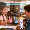 NUFR Video Walkie Talkies for Kids with 6 Voice Changer, Handheld Long Range Rechargeable Video Intercom Toys with Screen, 2 Pack Walkie Talkie for Girls Boys Indoor Outdoor Games Camping view 2