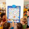 Alphabet Wall Chart, with Educational and Fun, 300g, Talking Wall Chart, Kids Learning Poster, Lightweight Design, for Kids, Boys, Girls, Age 1-6, Birthday, Holiday, Parties, Christmas view 2