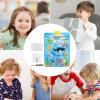 Electronic Alphabet Wall Chart, 41x55.5cm PVC English Audio Wall Chart, Touch-Sensitive Poster, Kids Talking Learning Board, Music Speech Charts, Interactive Electronic Point Reading Flipchart Pronun view 4