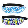 2 Pcs Baby Head Support for Car Seat, Carseat Head Support for Infant Toddler Kids Children Stroller Seat Neck Relief Head Band Sleeping Traveling (Rabbits and Elephants) view 1