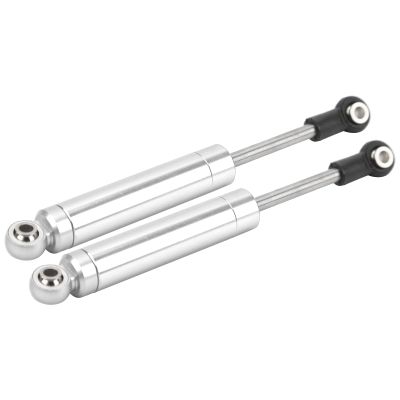Changor 102mm Builtin Aluminum Alloy Spring for Slash 2WD RC Car, High Strength Rear for Stable Operation (Silver)