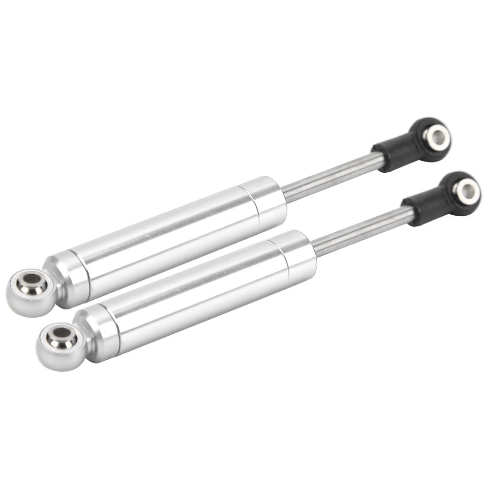 Changor 102mm Builtin Aluminum Alloy Spring for Slash 2WD RC Car, High Strength Rear for Stable Operation (Silver)