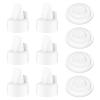 10-Count Pump Parts, 6pc Duckbill Valve with Pull Tab and 4pc Membrane, Breast Pump Replacement Parts for Spectra S1 S2 9 Plus SG/Motif Luna/Cimilre/Ameda MYA Breastpumps, Replace for Spectra Parts view 1