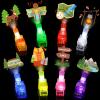 Sauyoza 36 Pack Camping Party Favors LED Finger Lights for Kids, Glow in The Dark Party Goodie Bag Stuffers, Classroom Rewards, Outdoor Camping Adventure Supplies view 1
