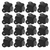 Angle Corner Protectors 16PCS Black Iron Metal Edge Guard Speaker Corner Protectors for Guitar Amplifier Cabinet Furniture view 1