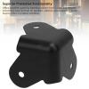 Angle Corner Protectors 16PCS Black Iron Metal Edge Guard Speaker Corner Protectors for Guitar Amplifier Cabinet Furniture view 3
