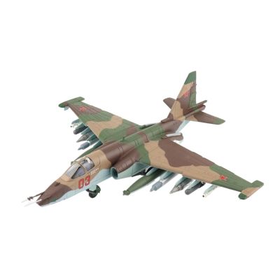 ZFQSEXTWT 1 72 for SU-25K Frogfoot Attack Fighter Red Simulation Die Cast Alloy Finished Product Collection Hobby Playgame Kit
