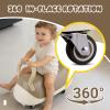 Toddler Balance Ride-On Toys, Kids Wiggle Car with Quiet PU Wheels & Anti-Tip Design for Age 1-3 view 4