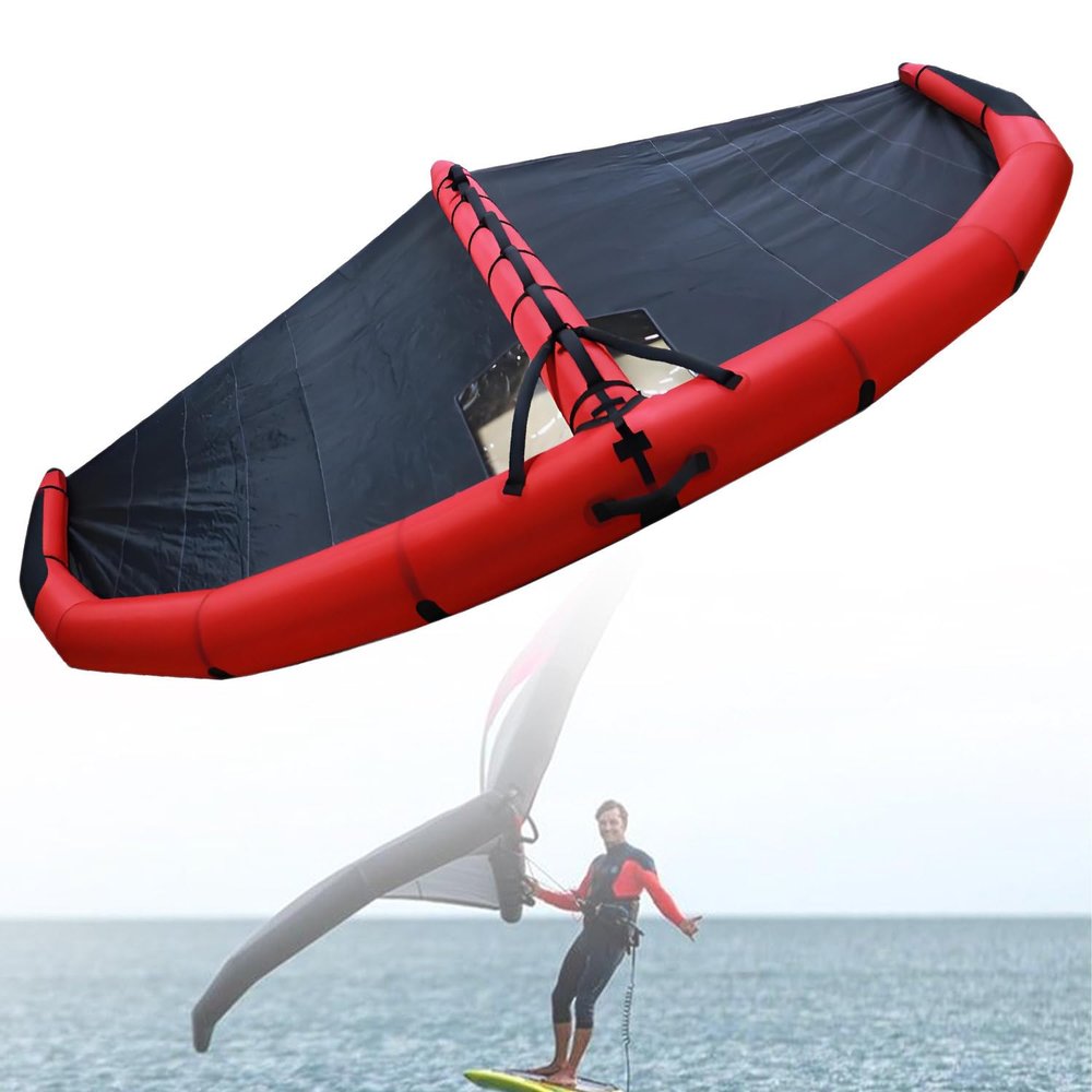 UORDBY Lightweight Handheld Wing Inflatable, Beginner Racing Gear with Dual Safety Airbags,Wind Wing Foil for Outdoor Water Sports,Water Sports Equipment
