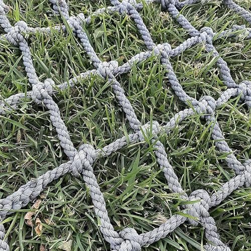 Heavy-Duty Climbing Nets & Rope Ladder - Safe Outdoor Playground Equipment for Kids & Adults, 3x4m, 12mm, Ideal for Backyard Adventures, Climbing Fun & Balcony Safety.