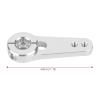 Servo Horn 10PCS Aluminum 44mm 15T Steering Servo Half Arm Horn Alloy(Silver) view 2