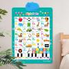 Talking Poster, with Animal Vocabulary Songs, 42x62.5cm, Alphabet Game, Interactive Learning Chart, Alphabet and Number Learning, for Ages 1-6 Boys, Girls, Kindergarten, School, Nursery, Home view 4