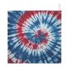 JHKKU Red Blue Tie Dye Baby Washcloths Newborn Muslin Burp Cloths 3 Pack Soft Cotton Baby Face Bath Towel Drool Bibs for Infants, Girls and Boys 11.8 x 11.8 Inch view 2