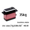 YQIRONRI Ocs-351bl 8.4v 35kg.cm 77g 0.08s/60 Brushless Motor High Torque Servo Steel Gear All CNC Case Waterproof(Servo) view 4