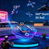 2026 New All-Ages Mini Drone With Easy Stunt Flights - 360Tricks, Beginner Friendly Stunt Flyer, Mini Drone Beginner - Special Effects 3d Rotation For Boys Girls (Black) view 4
