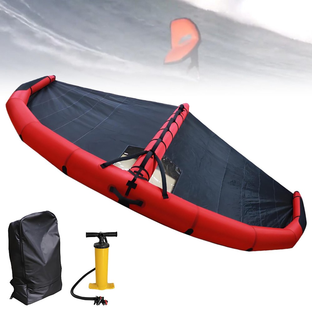 UORDBY Lightweight Handheld Wing Inflatable, Beginner Racing Gear with Dual Safety Airbags,Wind Wing Foil for Outdoor Water Sports,Water Sports Equipment