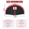 UORDBY Lightweight Handheld Wing Inflatable, Beginner Racing Gear with Dual Safety Airbags,Wind Wing Foil for Outdoor Water Sports,Water Sports Equipment view 3