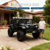 24V Ride on Car for Kids, 2 Seater Electric Truck with Parent Remote Control, Spring Suspension, 2 Speeds, LED Headlight & Music Player, Kids Electric Vehicle for Aged 3-8 Years, Black view 4