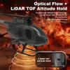 Actualia YU Xiang F119S MD500 Little Bird RC Helicopter, 1/16 Scale 9CH Flybarless Brushless GP/S & Optical Flow Helicopter, 6G/3D Flight Modes Openable Cockpit Military Aircraft Model (RTF) view 4